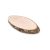Tocator oval scoarta de copac 27x13x2 cm, Everestus, TB05, lemn, maro