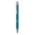 Pix cu buton, aluminiu, turquoise