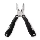 Cutit multifunctional pliabil, 11x5x2 cm, otel inoxidabil, Everestus, UM1, negru