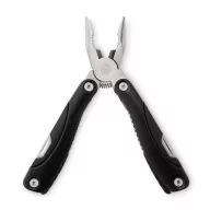   Cutit multifunctional pliabil, 11x5x2 cm, otel inoxidabil, Everestus, UM1, negru