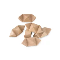 Joc de inteligenta forma stea, materiale multiple, wood