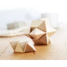 Joc de inteligenta forma stea, materiale multiple, wood