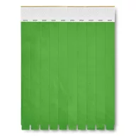Bratara Tyvek, Paper, green