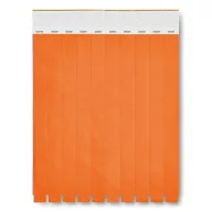 Bratara Tyvek, hartie, orange