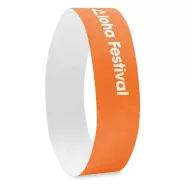 Bratara Tyvek, hartie, orange