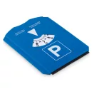 Racleta cu suport de parcare, Polystyrene, blue