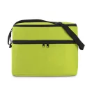 Geanta termoizolanta 2 compartimente, 600D poliester, Everestus, GT9, verde lime