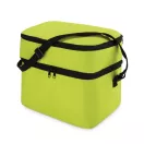 Geanta termoizolanta 2 compartimente, 600D poliester, Everestus, GT9, verde lime