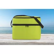   Geanta termoizolanta 2 compartimente, 600D poliester, Everestus, GT9, verde lime
