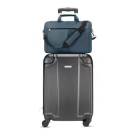   Geanta Laptop 15 inch 360D, in 2 nuante, poliester, Everestus, GL1, albastru