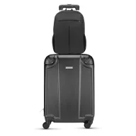 Rucsac 360D in 2 nuante, poliester, Everestus, RU44, gri