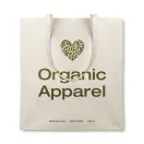 Sacosa cumparaturi din bumbac, Organic bumbac, beige