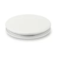 Oglinda rotunda, Everestus, 20IAN2156, Alb, Poliuretan