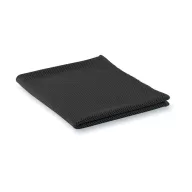   Prosop fitness, 21MAR2731, 30x80 cm, Everestus, Microfibra, Poliamida, Negru