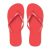 Slapi din polietilena, Plastic, red, M
