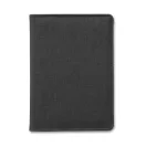 Portofel cu loc pentru pasaport, protectie RFID, Everestus, RF04, poliester, negru, 105x6x145 mm