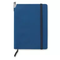   Agenda A5 cu pagini dictando, coperta moale, 21x15.5x1.2, Everestus, AG06, Poliuretan, albastru