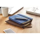 Agenda A5 cu pagini dictando, coperta moale, 21x15.5x1.2, Everestus, AG06, Poliuretan, albastru