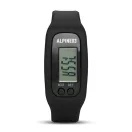 Bratara cu pedometru, Everestus, 20IAN2533, Negru, Silicon