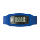 Bratara cu pedometru, Everestus, 20IAN2535, Albastru, Silicon