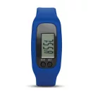 Bratara cu pedometru, Everestus, 20IAN2535, Albastru, Silicon