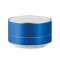 Boxa bluetooth din aluminiu, materiale multiple, royal blue