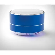 Boxa bluetooth din aluminiu, materiale multiple, royal blue
