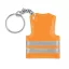 Breloc reflectorizant, 2509E15287, Everestus, 4.3x0.2x6 cm, PVC, Portocaliu neon