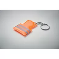   Breloc reflectorizant, 2509E15287, Everestus, 4.3x0.2x6 cm, PVC, Portocaliu neon