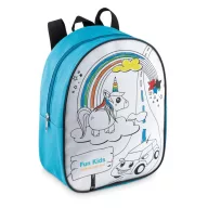   Rucsac pentru copii cu 5 markere incluse, Everestus, 20IAN559, Turcoaz, Poliester 600D