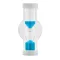 Clepsidra dus cu ventuza, Plastic, blue