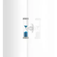 Clepsidra dus cu ventuza, Plastic, blue