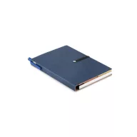 Carnet reciclat, materiale multiple, blue