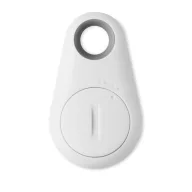   Breloc cu dispozitiv de gasire chei, Everestus, KR0323, plastic, alb