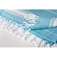 Prosop plaja 170x90 cm, bumbac, Everestus, PP17, turcoaz
