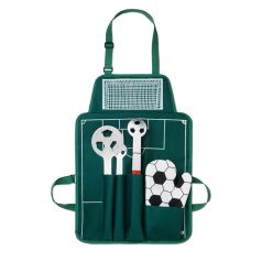   Set Barbeque, 5 piese, 74x50x2 cm, Poliester 600D, Everestus, UG5, verde