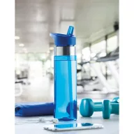   Sticla sport 700 ml, Everestus, SA02, tritan, otel inoxidabil, transparent, albastru