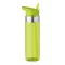 Sticla sport 700 ml, Everestus, SA04, tritan, otel inoxidabil, transparent, verde lime