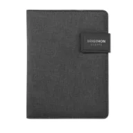 Mapa A5 cu baterie 4000 MAH, materiale multiple, black