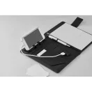 Mapa A5 cu baterie 4000 MAH, materiale multiple, black