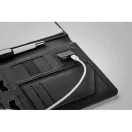 Mapa A5 cu baterie 4000 MAH, materiale multiple, black