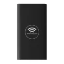 Baterie externa fara fir Tip C, materiale multiple, black
