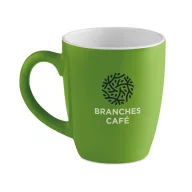   Cana ceramica colorata 300 ml, Everestus, 20IAN1112, Verde, Gresie