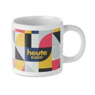 Cana mica sublimare, Stoneware, white