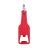 Breloc desfacator, Everestus, KR0315, aluminiu, rosu