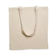 Sacosa cumparaturi cu manere, bumbac, beige