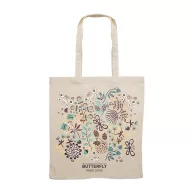 Sacosa cumparaturi cu manere, bumbac, beige