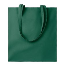   Sacosa de cumparaturi cu manere, Everestus, 18SEP3720, 38x42 cm, Bumbac, Verde
