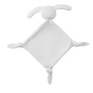 Prosop cu iepuras de Plus pentru bebelusi, 34x37 cm, Kidonero, Colectia "Micul meu prieten", JPK045, plush, alb