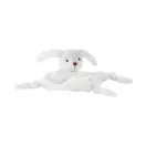 Prosop cu iepuras de Plus pentru bebelusi, 34x37 cm, Kidonero, Colectia "Micul meu prieten", JPK045, plush, alb